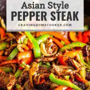 pin for asian style pepper steak.