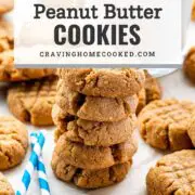 pin for peanut butter cookies.
