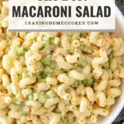 pin for macaroni salad.