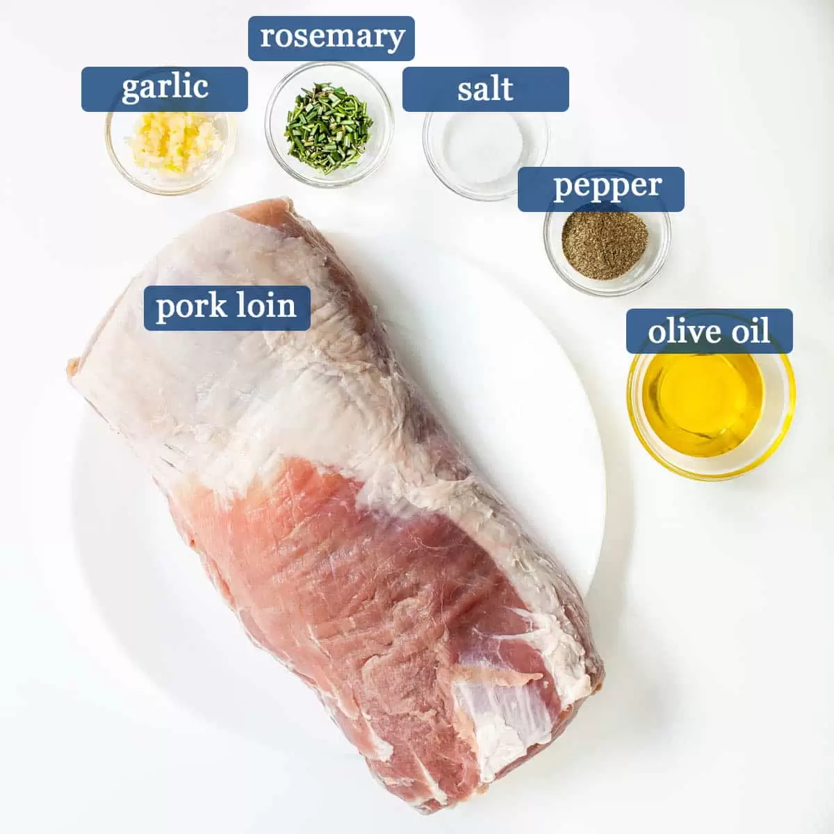 Pork Loin Roast ingredients