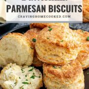 pin for buttermilk parmesan biscuits.