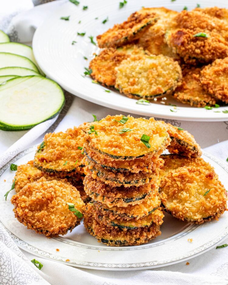 Crispy Fried Zucchini Craving Home Cooked