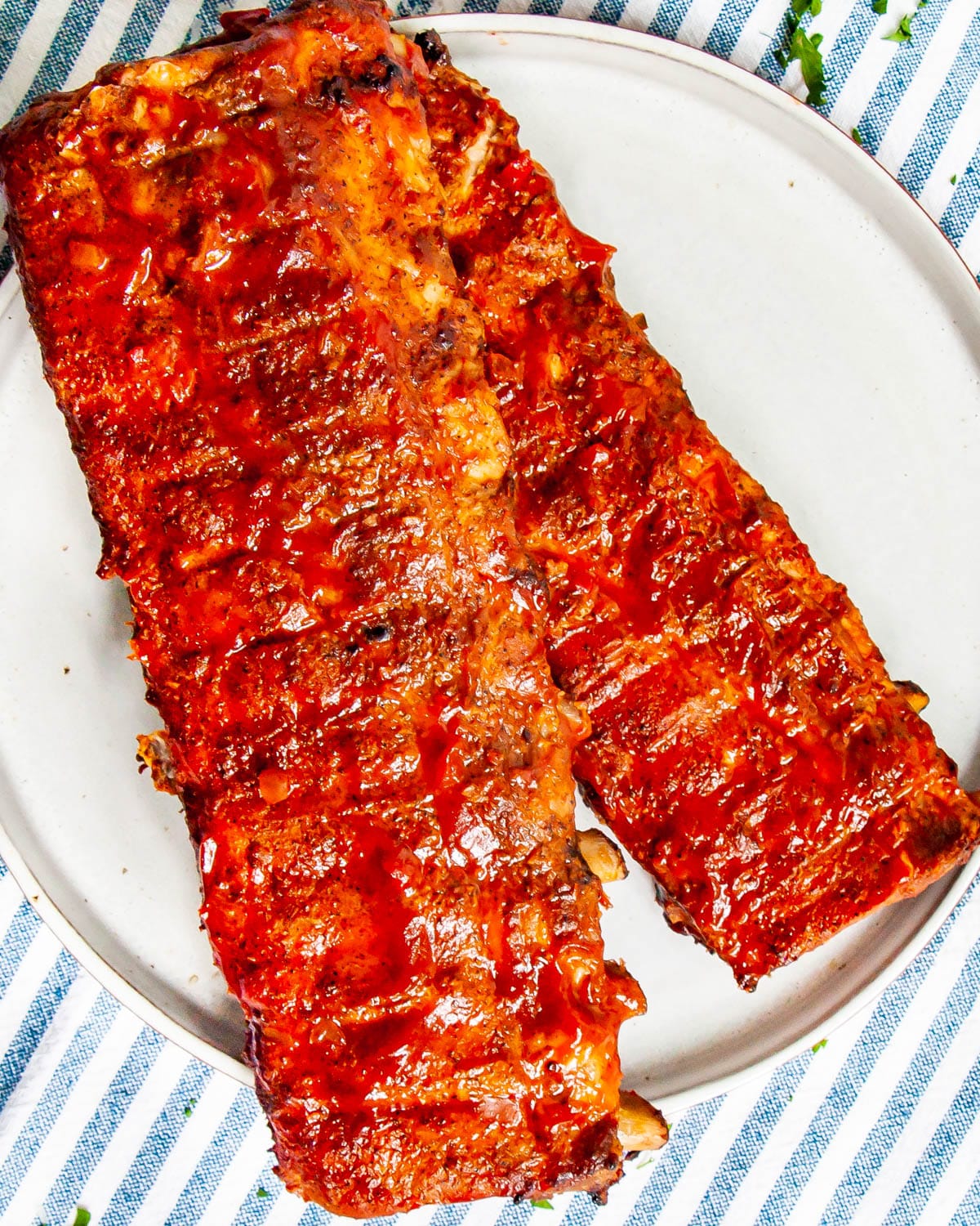 The Best BBQ Baby Back Ribs - Craving Home Cooked