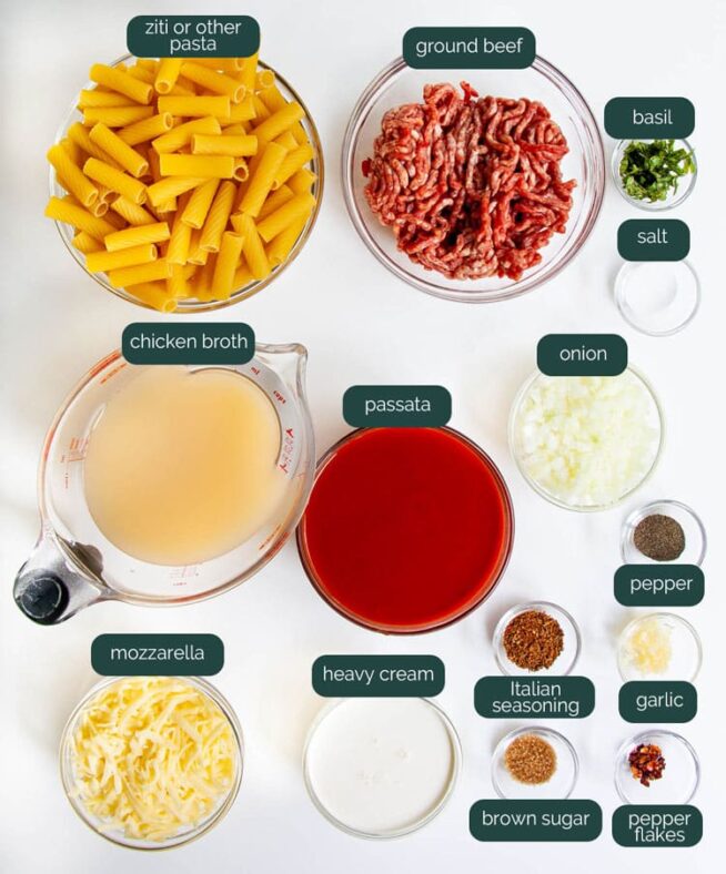 Instant Pot Baked Ziti Craving Home Cooked