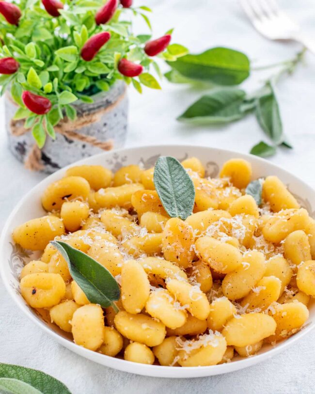 Garlic Parmesan Butter Gnocchi - Craving Home Cooked