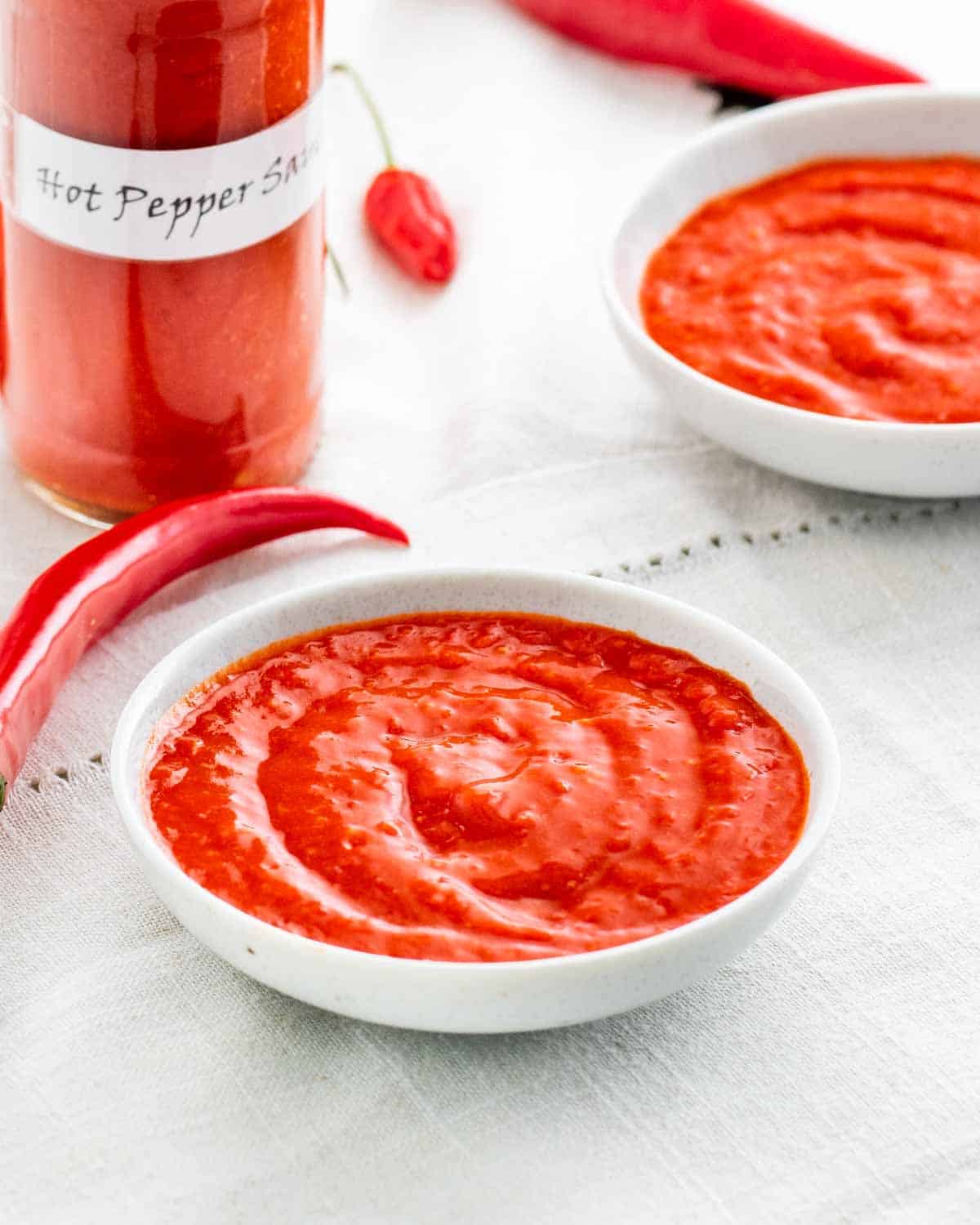 Easy Louisiana Style Hot Pepper Sauce Recipe