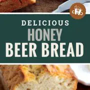 pin for honey beer bread.