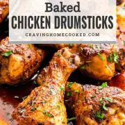 pin for oven baked chicken drumsticks.