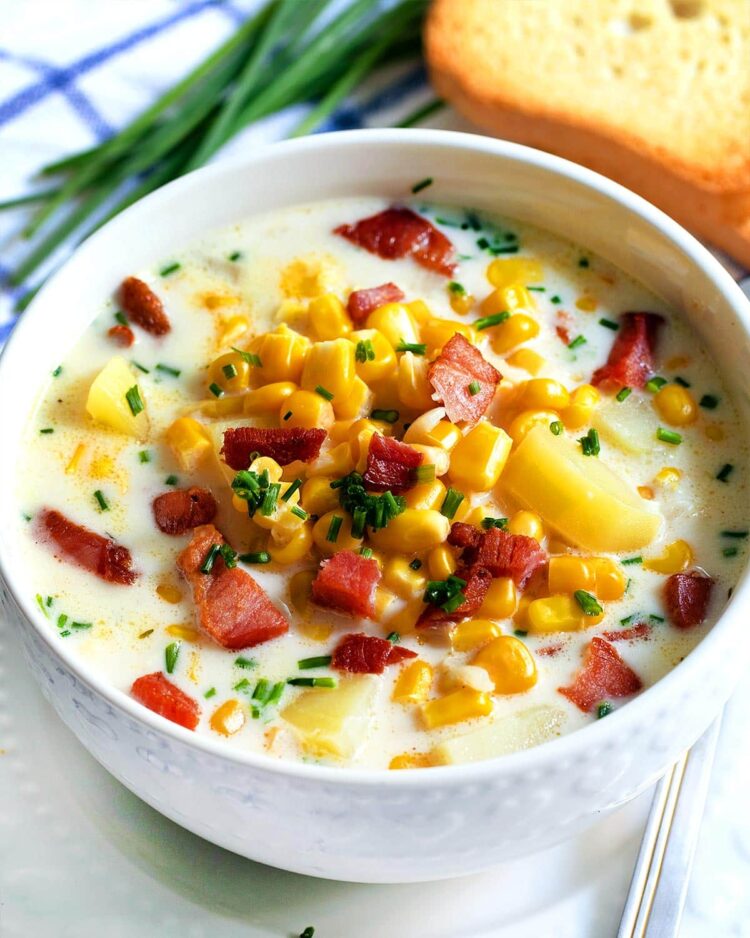 Corn Chowder - Craving Home Cooked