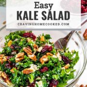 pin for kale salad.