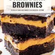 pin for peanut butter brownies.