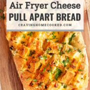 pin for air fryer cheese pull apart bread.