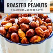 pin for air fryer roasted peanuts.