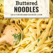 pin for buttered noodles.