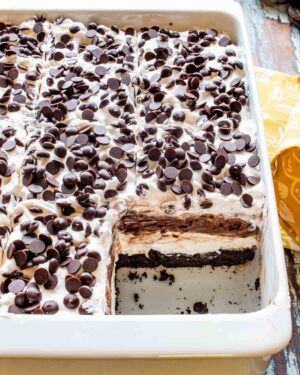 Chocolate Lasagna - Craving Home Cooked