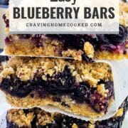 pin for blueberry bars.