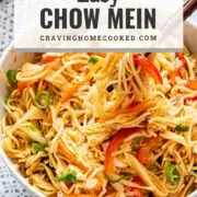 pin for chow mein.
