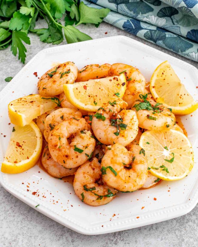 Sheet Pan Garlic Butter Shrimp Craving Home Cooked