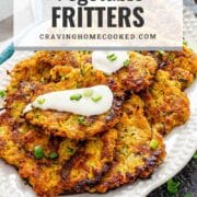 pin for vegetable fritters.