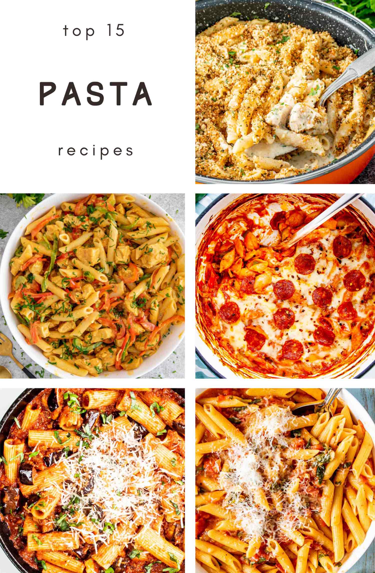 top 15 pasta dishes on craving home cooked.