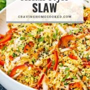 pin for asian style slaw.