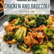pin for asian style chicken and broccoli.