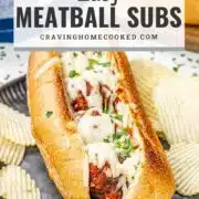 pin for meatball subs.