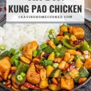 pin for kung pao chicken.