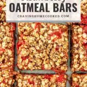 pin for strawberry oatmeal bars.