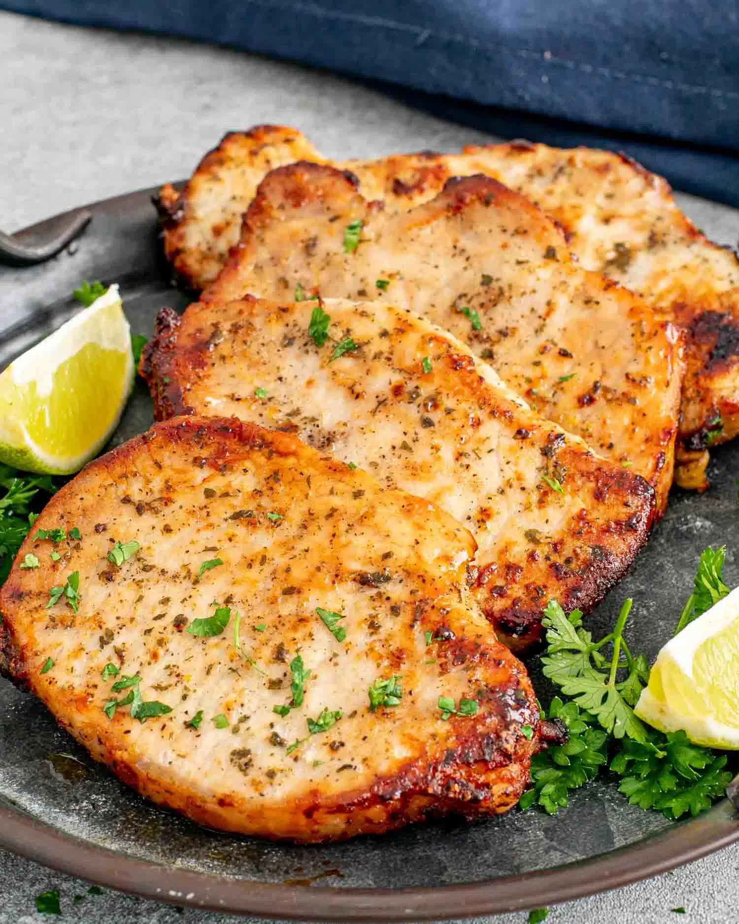 Air Fryer Ranch Pork Chops - Craving Home Cooked