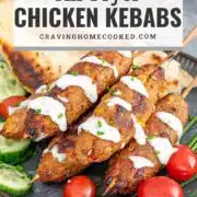 pin for air fryer chicken kebabs.