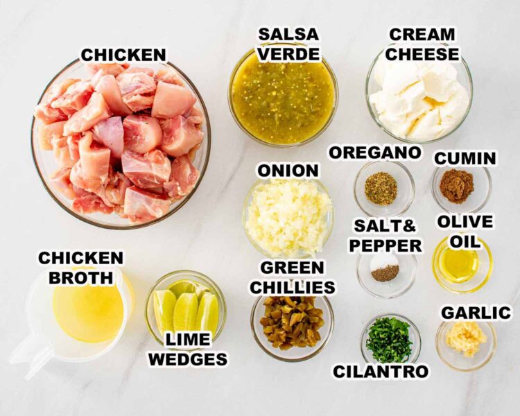 Instant Pot Green Chili Chicken Craving Home Cooked