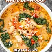 pin for sausage and white bean soup.