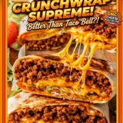pin for taco bell crunchwrap supreme.
